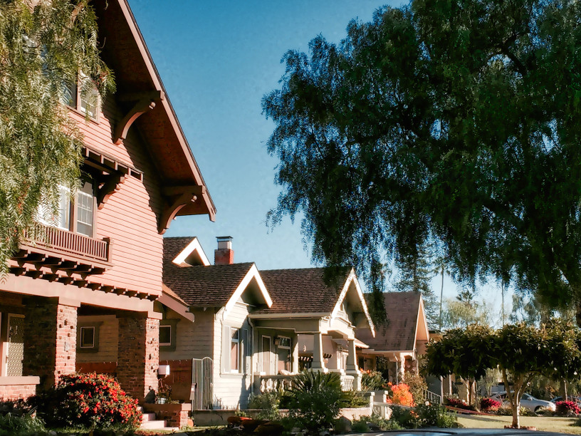 A neighborhood in San Diego