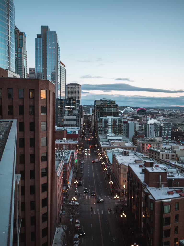 city buildings under blue sky during daytime