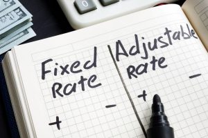 Fixed vs ARM mortgage loan